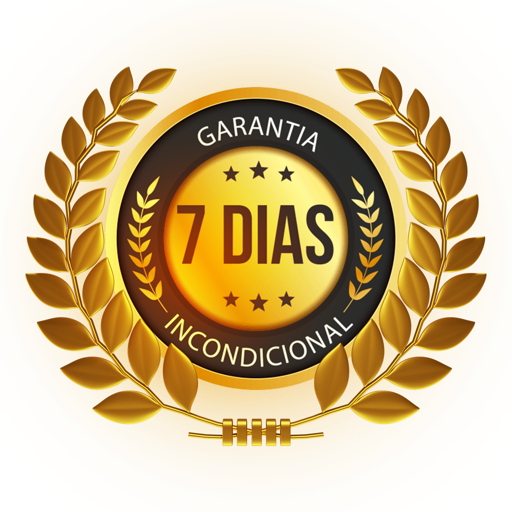 Selo de garantia de 7 días incondicional